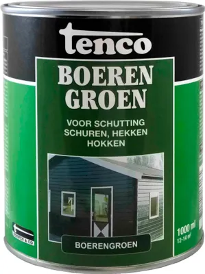 Produktbild von Bauerngrün 1l Farbe/Lasur - Tenco