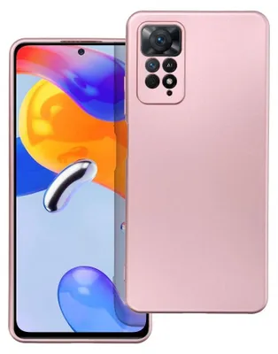 Image de Housse métallique Housse de protection pour appareil photo compatible avec Samsung Galaxy A13 4G Rose
