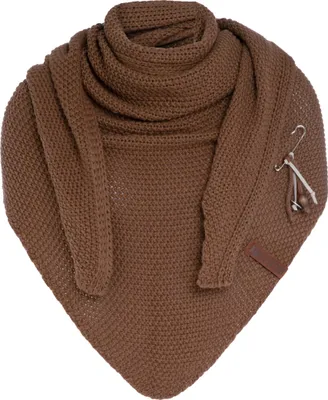 Produktbild von Knit Factory Coco Dreiecksschal - Tobacco - 190x85 cm