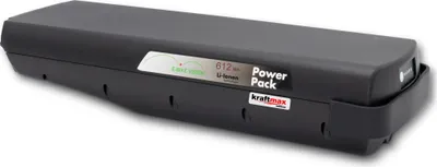 Produktbild von E-Bike Vision Power Pack Akku für Bosch Classic ebike System 36V / 17Ah / 612WH - Gepäckträger