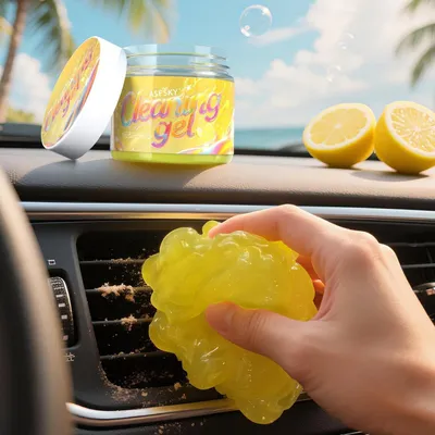 Immagine prodotto di Detergente per auto e per la casa, profumo di limone, riutilizzabile