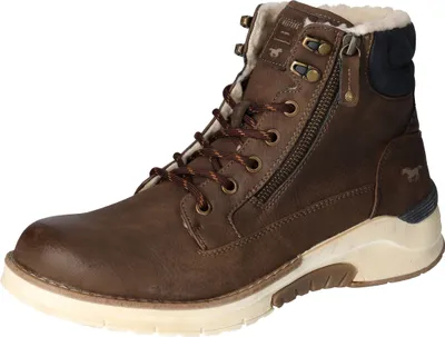 Produktbild von Mustang Herren Stiefelette Schnürung Winterboot sportlich Warmfutter 4161-603, Größe:41 EU, Farbe:Mehrfarbig