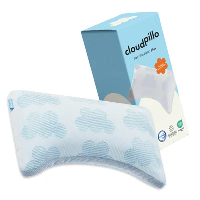 Produktbild von Cloudpillo Plus Nackenstützkissen 45x70 cm, Memory-Foam, höhenverstellbar
