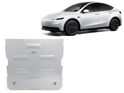 Produktbild von Vorderer Aluminium-Motorschutz für Elektromotor – Tesla model Y Juniper - Dual motor - 2024 - 2026