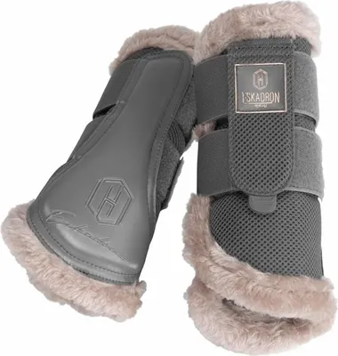 Produktbild von Eskadron HERITAGE Gamasche " MESH FAUXFUR " 1Paar Größe - XL Farbe - earl grey