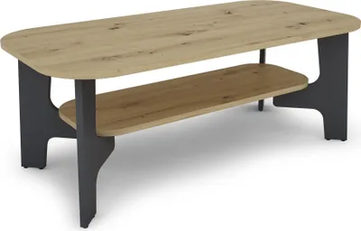 Produktbild von Couchtisch "JONNY" in Artisan. Abmessungen (BxHxT) 110x42,5x55 cm