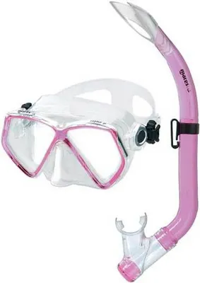Produktbild von Mares Aquazone Zephir Jr Schnorchelset Rosa Rosa One Size