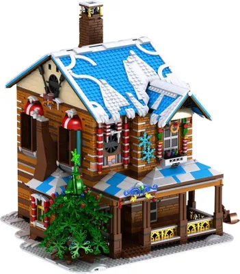 Produktbild von Mould King Architecture Weihnachtshaus MK-16011