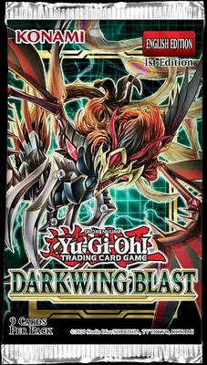 Produktbild von Yu-Gi-Oh! Darkwing Blast Booster - EN