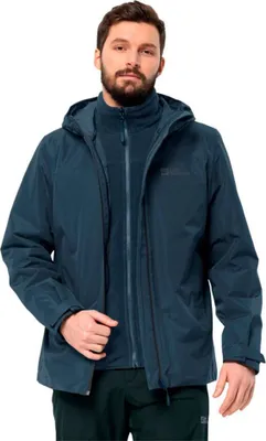 Obrázek produktu pro Jack Wolfskin Taubenberg 3V1 Jkt M Night Blue Night Blue S