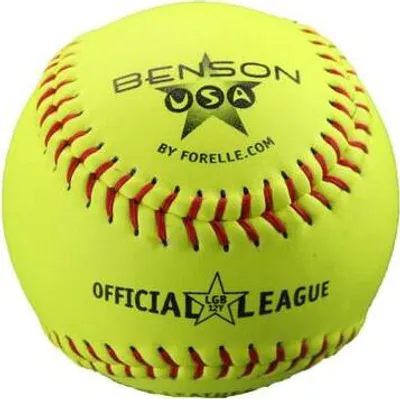 Produktbild von Benson LGB12Y 12 Zoll Offizieller Ligaball | Softball in offizieller Größe