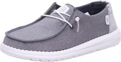 Produktbild von Hey Dude Damen Halbschuhe Wendy Metallic Sparkle Charcoal
