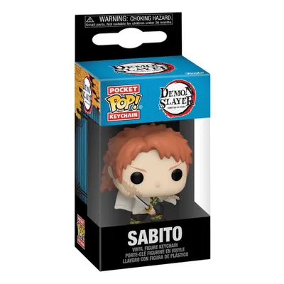 Obrázok produktu pre Funko POP Vreckový prívesok na kľúče - Zabijak démonov Sabito - 4 cm