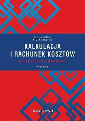 Immagine prodotto di Kalkulacja i rachunek kosztów - od teorii do praktyki