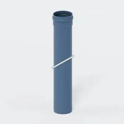 Produktbild von POLOPLAST Rohr, POLO-KAL NG, DN200, 200x6000mm, PP-MD, blau, Stange mit 6m, 1 Stk.