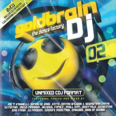 Productafbeelding van GOLDBRAIN DJ 02: THE DANCE FACTORY - Diverse artiesten [2CD]