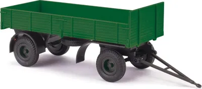 Produktbild von BUSCH Anhänger IFA HL 80 grün 53302 Auto-Modell 1:87