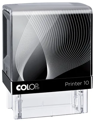 Image de COLOP 144708 Tampon à texte COLOP Printer 10, 3 lignes, avec bon