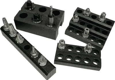Produktbild von Werkzeugträger HSK63 a.PP Tischblock 15er B.360xT.245xH.150mm