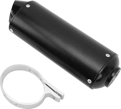 Produktbild von Auspufftopf,Auspufftopf-Schalldämpfer,Motorrad-Auspufftopf,32mm Auspuffrohr,Metall-Schalldämpfer,Motorrad-Zubehör