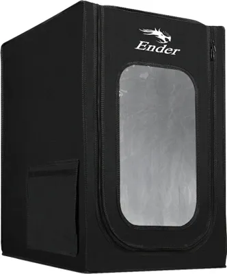 Produktbild von Schutzhuelle fuer 3D-Druckergehaeuse, feuerfest, hitzebestaendig, flammhemmend, mit Abluftventilator-Schnittstelle, kompatibel mit Ender-2 / Ender-2pro / CP-01 / Ender-3 / Ender-3s / Ender-3pro / Ender-3 V2 / Ender-3 Max / Ender-3 S1 / Ender-3 S1 Pro / Ender-3 S1 Plus / CR-6 SE / Ender-3 Neo / Ender-3 V2 Neo / Ender-3 Max Neo / Ender-5 / Ender-5 Pro / Ender- 5