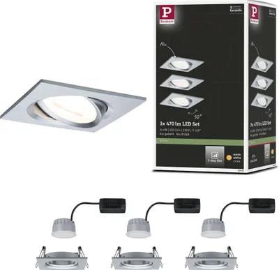 Produktbild von Paulmann LED Einbauleuchte Nova Basisset schwenkbar