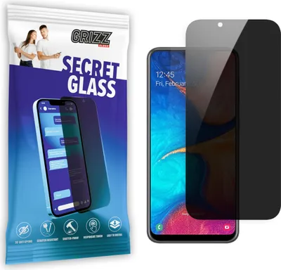 Obrázok produktu pre GrizzGlass Samsung sklo na ochranu súkromia SecretGlass pre Galaxy A20e