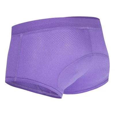 Produktbild von Frauen Radfahren Unterwaesche 3D Gel gepolstert atmungsaktive Mesh MTB Bike Riding Biking Unterwaesche Shorts (L)