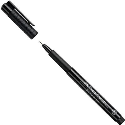 Produktbild von FABER-CASTELL Tuschestift PITT artist pen schwarz 0,1 mm