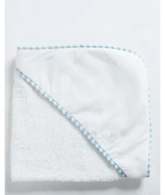 Immagine prodotto di Jassz Po Asciugamano per neonati 100% cotone FK1589 (taglia unica) (bianco/azzurro)