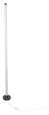 Produktbild von Stehleuchte - LED / RGB Digital-/Dekostehleuchte "MOTION LIGHT" H: 150cm, Stehlampe im Functional Style, aus Metall und Kunststoff in bunt, 156 cm hoch, Ø 3 cm, inkl. LED – dimmbar – RGB-Farbwechsler – Fernbedienung