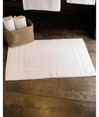 Immagine prodotto di Tappetino da bagno Jassz Tiber 100% cotone FK1586 (50x70) (bianco)