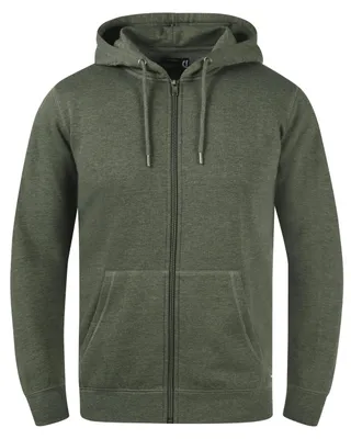 Produktbild von SOLID SDBerti Zip-Hood Herren Sweatjacke Kapuzenjacke Hoodie mit Kapuze Reißverschluss Kängurutasche Baumwollmischung Regular fit