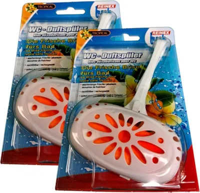 Produktbild von WC- FRISCH-AKTIV -DUFTSPÜLER, mit Einhänger, Tropical, 2 Stück