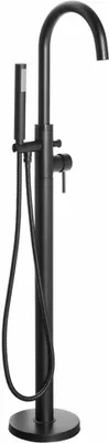 Produktbild von Aqualine CETO Freistehende Wannenarmatur, Schwarz matt