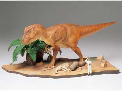 Image de Tamiya 1:35 Tyrannosaurus Diorama Set