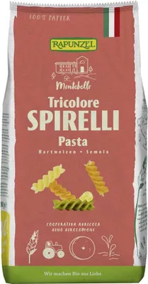 Produktbild von Rapunzel Tricolore-Spirelli  500g