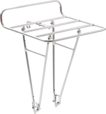 Produktbild von Fahrradtaschen - Aluminium Commuter Front Rack Polished L - Pelago