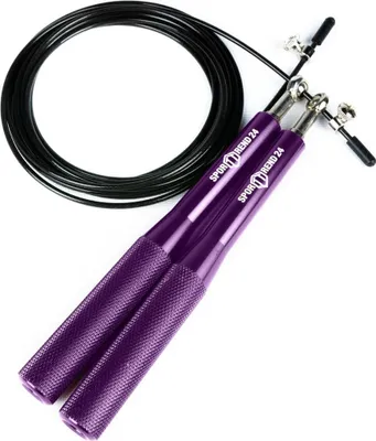 Produktbild von 3m Springseil Sprungseil Seilspringen Speed Rope Sport Kugellager Lila