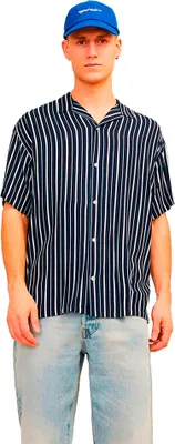 Obrázek produktu pro Jack & Jones Luke Aruba Resort – pánská košile s krátkým rukávem, šedá, velikost XL