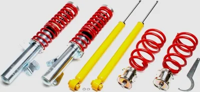 Produktbild von Gewindefahrwerk Focus C-Max, Focus II, Focus II Cabriolet, C-Max I, Mazda 3, C30, S40 II, V50 - TATechnix