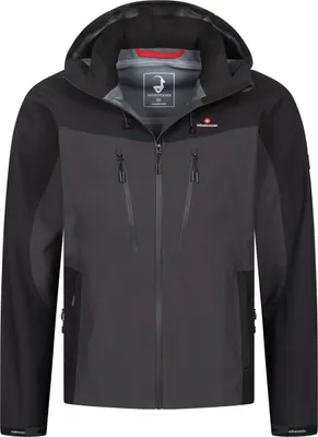 Produktbild von Höenhorn Thabor Pro Herren Jacke Futureshell Schwarz/Grau Gr. L