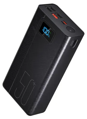 Immagine prodotto di Power bank da 50.000 mAh, batteria esterna da 22,5 W, ricarica rapida, alta capacità