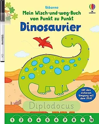 Image de Mon livre "Coloriage et efface" : Les dinosaures