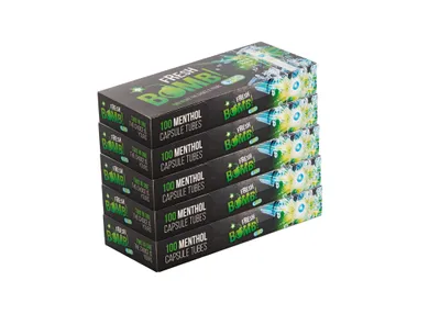 Zdjęcie produktu dla 500 kapsułek Fresh Bomb Menthol Click z kapsułką smakową