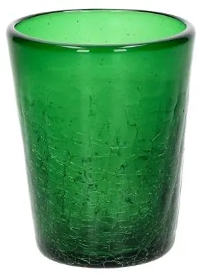 Imagen del producto de Vaso para hielo Pomax, color verde oscuro, diámetro 8 cm, altura 10 cm
