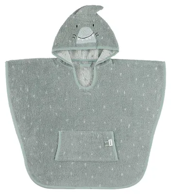 Image de Trixie Poncho bleu cotonMr. Shark éponge enfants