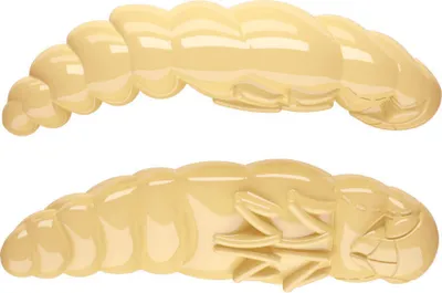 Produktbild von Libra Lures Largo 35 Gummilarven Käse schwimmend Cheese