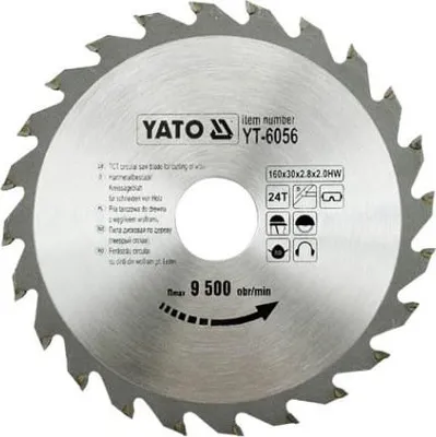 Zdjęcie produktu dla Yato YT-6056, Plastik, Drewno, 16 cm, 3 cm, Tungsten Carbide Tipped (TCT), 2 mm, 9500 RPM