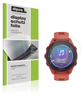 Image de 6x Film de protection d'écran pour Garmin Forerunner 170 Music protecteur antireflet dipos